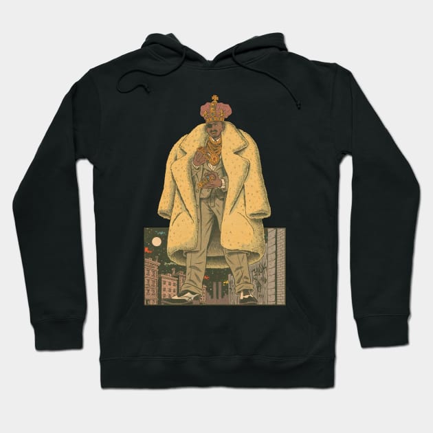 Slick Rick Vintage Hoodie by Powder.Saga art